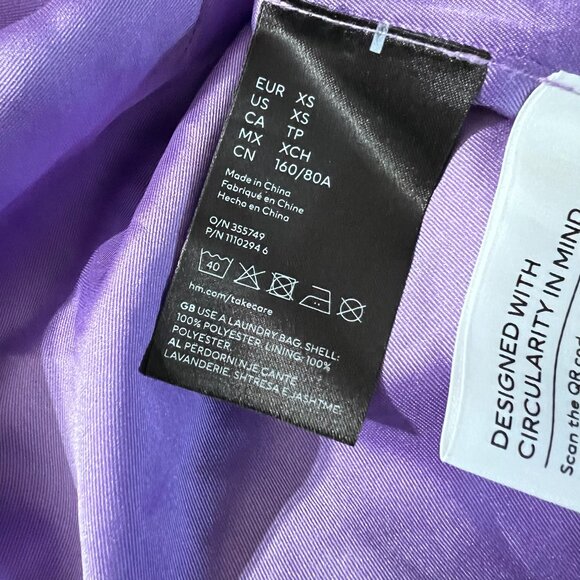 Limited Edition H&M Innovation Metaverse Design Story Flower Mini Dress A/W 2022 - Picture 9 of 10